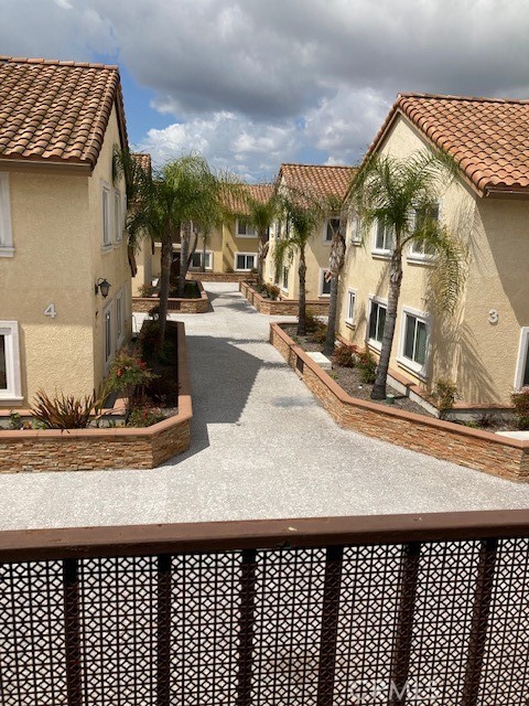View from front door of condo to the rest of the community V - 729 S Knott Avenue 230, Anaheim CA 92804 - photo 1