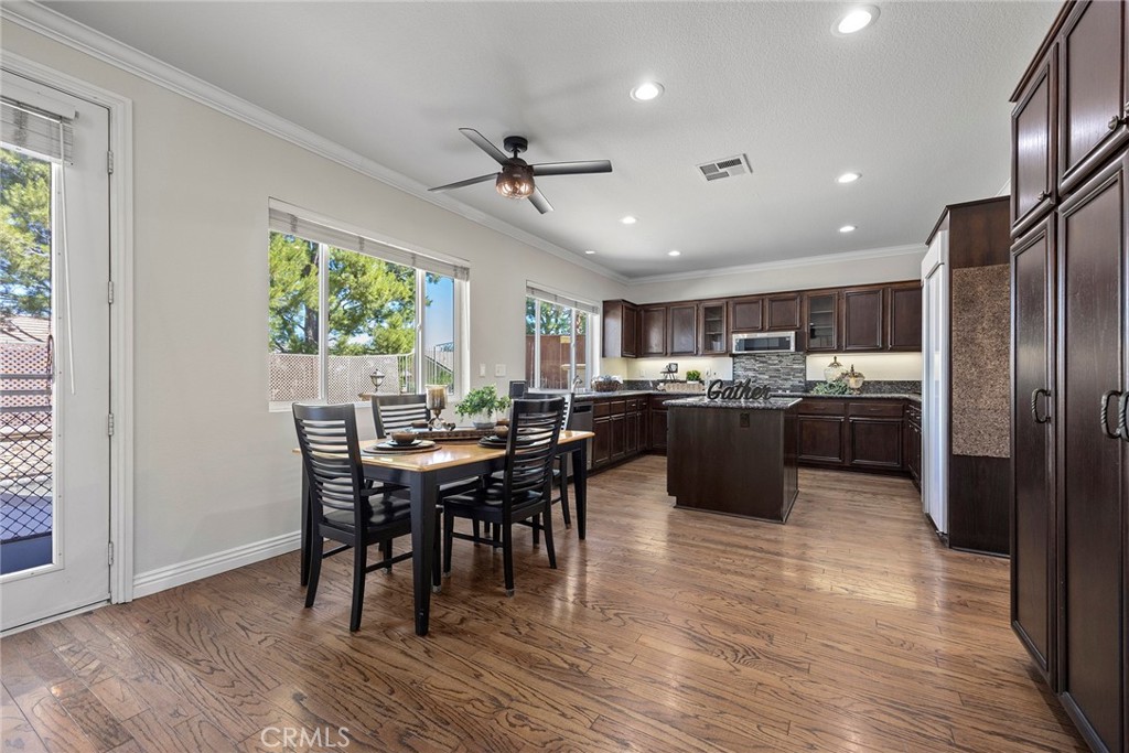 The nook is combined with the kitchen allowing the room to be one large area. - 8751 E Running Springs Drive, Anaheim Hills CA 92808 - photo 11