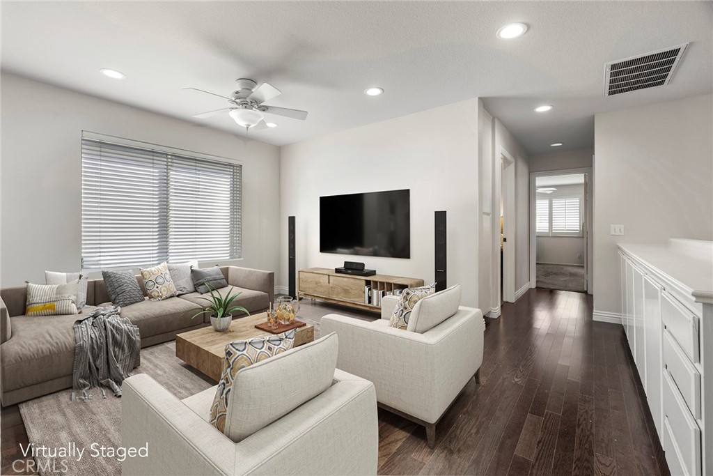 Virtual Staging set up as a bonus room to show another way of utilizing the loft. - 8751 E Running Springs Drive, Anaheim Hills CA 92808 - photo 19