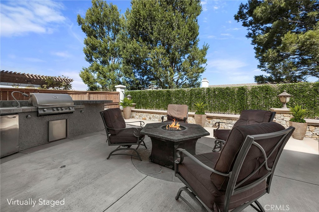 Great BBQ station for entertaining. - 8751 E Running Springs Drive, Anaheim Hills CA 92808 - photo 29