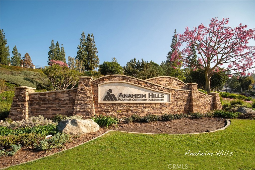 Anaheim Hills has lots of trees and beautiful landscaped areas with a true feeling of welcoming you home. - 8751 E Running Springs Drive, Anaheim Hills CA 92808 - photo 34