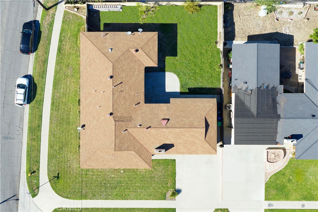 Backyard lawn digitally altered for concept - 8805 Stardust Lane, Anaheim CA 92804 - photo 2