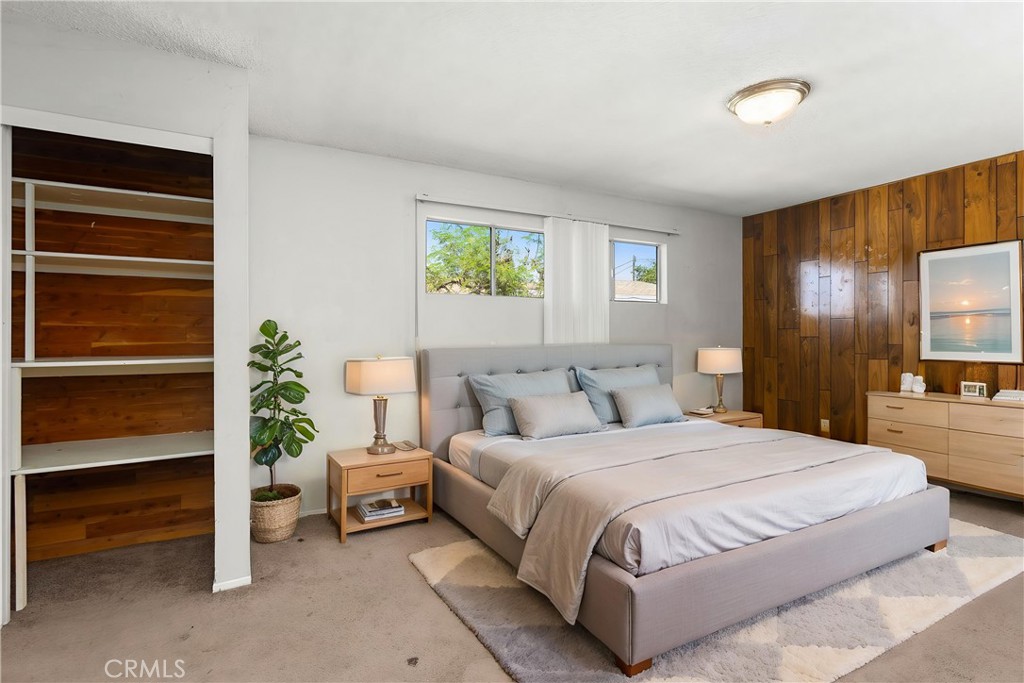 Back bedroom virtually staged for conceptual reference - 8805 Stardust Lane, Anaheim CA 92804 - photo 14