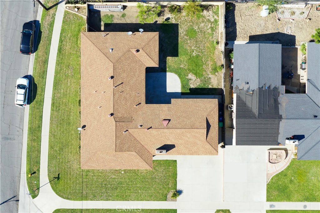 Unaltered top-down view of property - 8805 Stardust Lane, Anaheim CA 92804 - photo 44