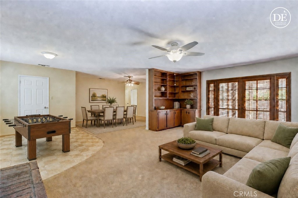 Family room virtually staged - 429 Catalpa Avenue, Brea CA 92821 - photo 2