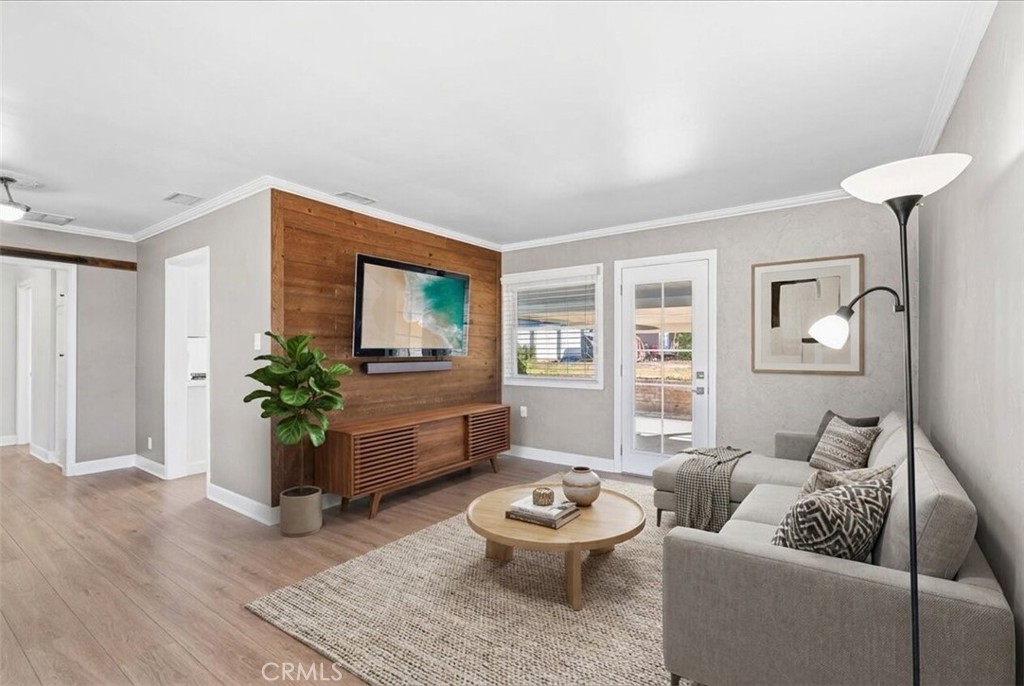 Living Room - AI Digitally Enhanced - 550 Magnolia, Brea CA 92821 - photo 5