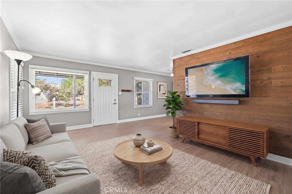 Living Room - AI Digitally Enhanced - 550 Magnolia, Brea CA 92821 - photo 7