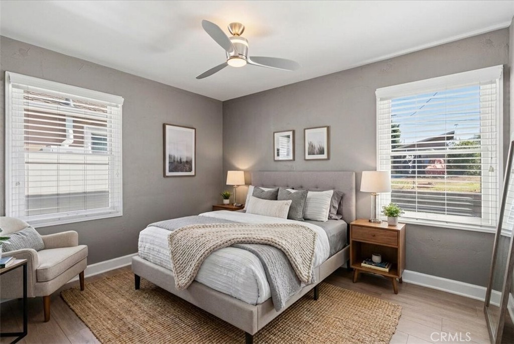 Bedroom - AI Digitally Enhanced - 550 Magnolia, Brea CA 92821 - photo 12