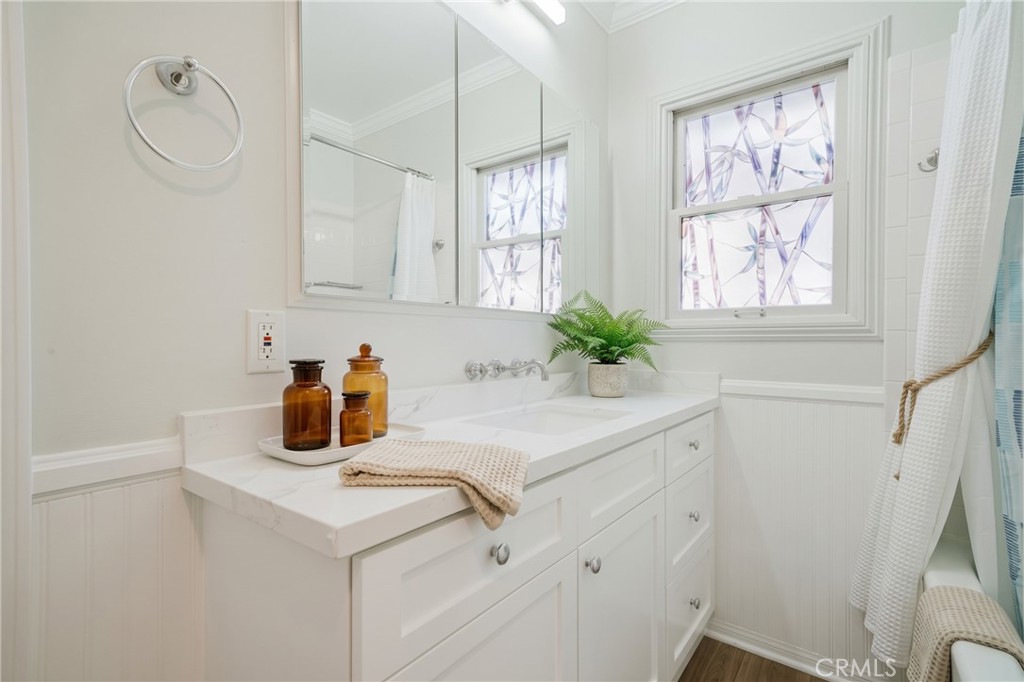 Bathroom - AI Digitally Enhanced - 550 Magnolia, Brea CA 92821 - photo 16