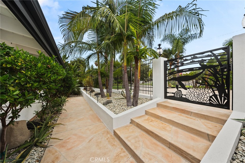 Private gate for security and privacy - 5431 Rockledge Drive, Buena Park CA 90621 - photo 11