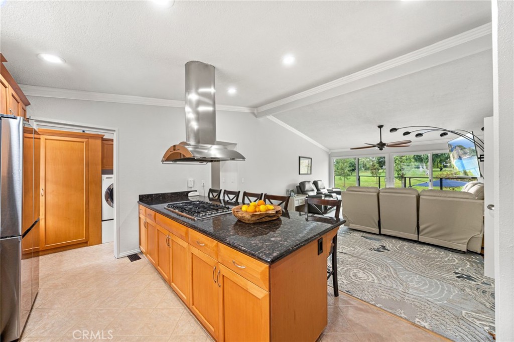 Kitchen and family room - 5431 Rockledge Drive, Buena Park CA 90621 - photo 25