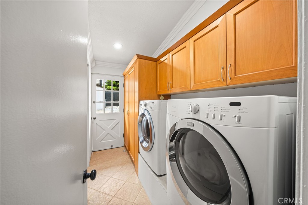 Separate laundry room with ample storage - 5431 Rockledge Drive, Buena Park CA 90621 - photo 28