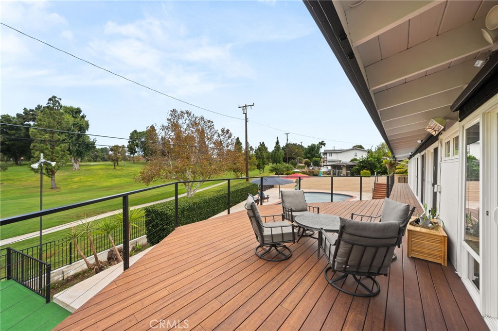 Deck with remote controlled awning - 5431 Rockledge Drive, Buena Park CA 90621 - photo 39