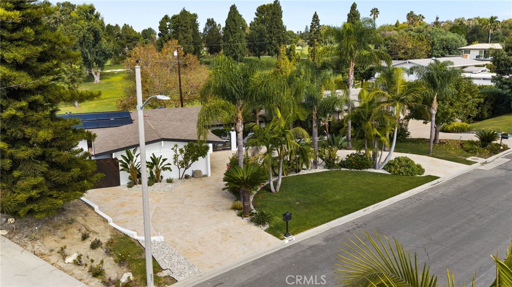 Stamped circular driveway - 5431 Rockledge Drive, Buena Park CA 90621 - photo 58