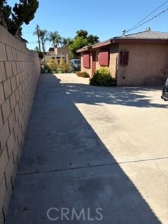Long Driveway Leading to back house and middle house - 5812 Fullerton, Buena Park CA 90621 - photo 6