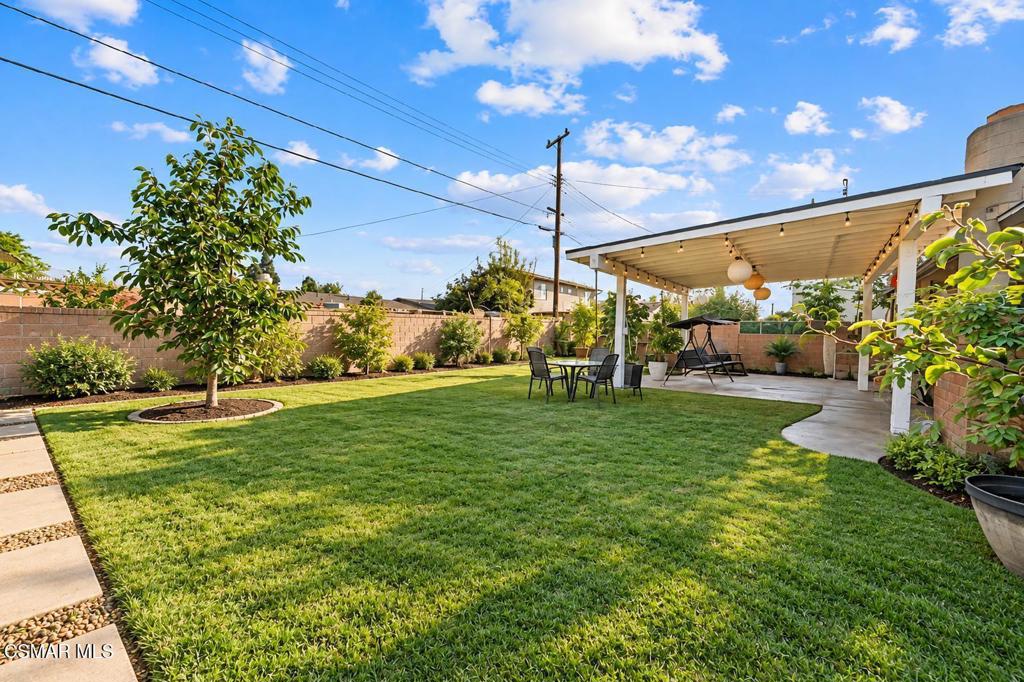 Listing Hoover Way backyard 3 - 7045 Hoover Way, Buena Park CA 90620 - photo 18