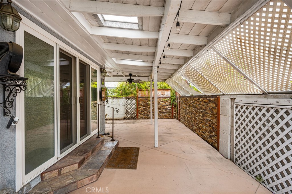 Outside Side Yard Patio - 8037 Canna Circle, Buena Park CA 90620 - photo 18