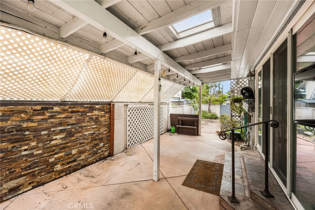 Outside Side Yard Patio - 8037 Canna Circle, Buena Park CA 90620 - photo 19