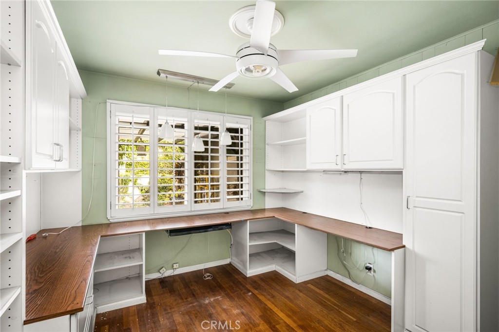 Bedroom with built in des, - 8037 Canna Circle, Buena Park CA 90620 - photo 34