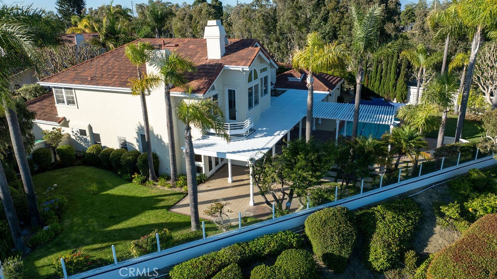 The home from above. - 19 Harbor Pointe, Corona Del Mar CA 92625 - photo 3