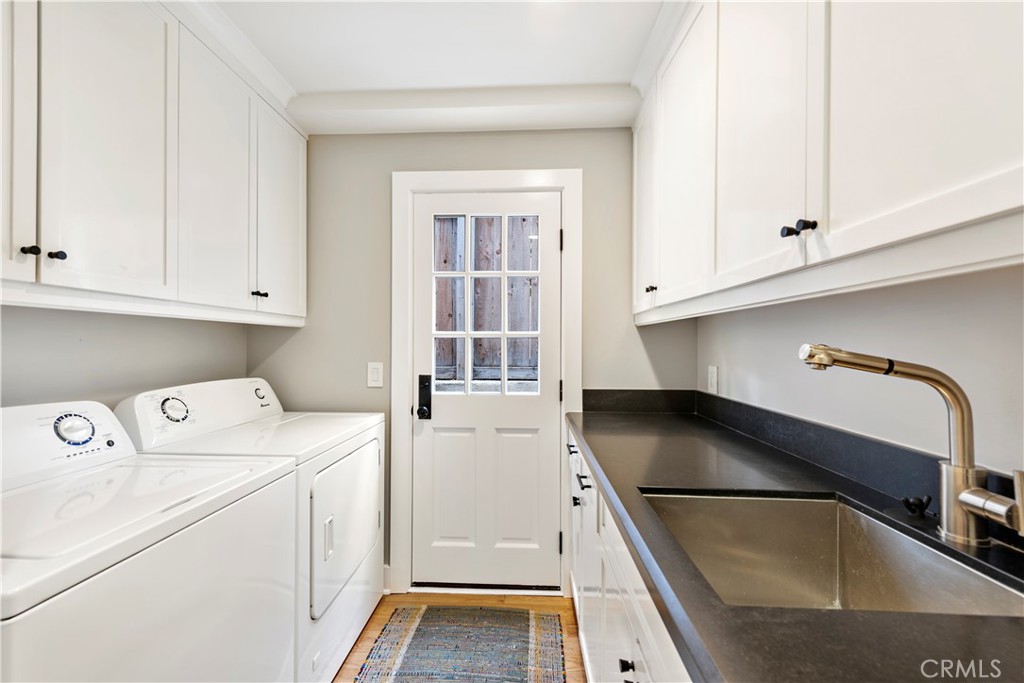 Laundry room on ground floor. - 212 Marguerite Avenue, Corona Del Mar CA 92625 - photo 22