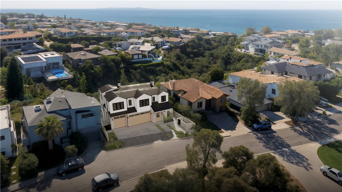 Aerial view rendering - 306 Morning Canyon, Corona Del Mar CA 92625 - photo 2