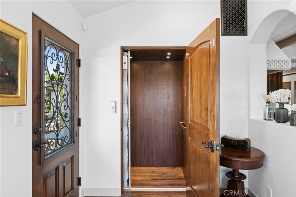 Elevator to garage - 541 Hazel, Corona Del Mar CA 92625 - photo 16