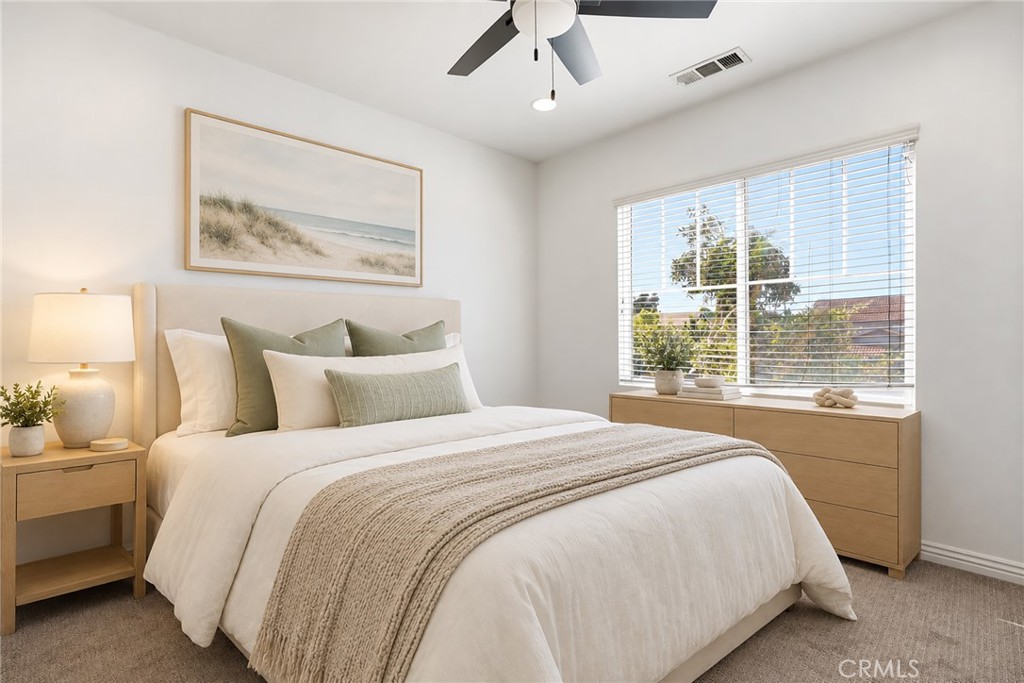 Guest bedroom virtually staged - 1044 Palmetto, Costa Mesa CA 92626 - photo 22