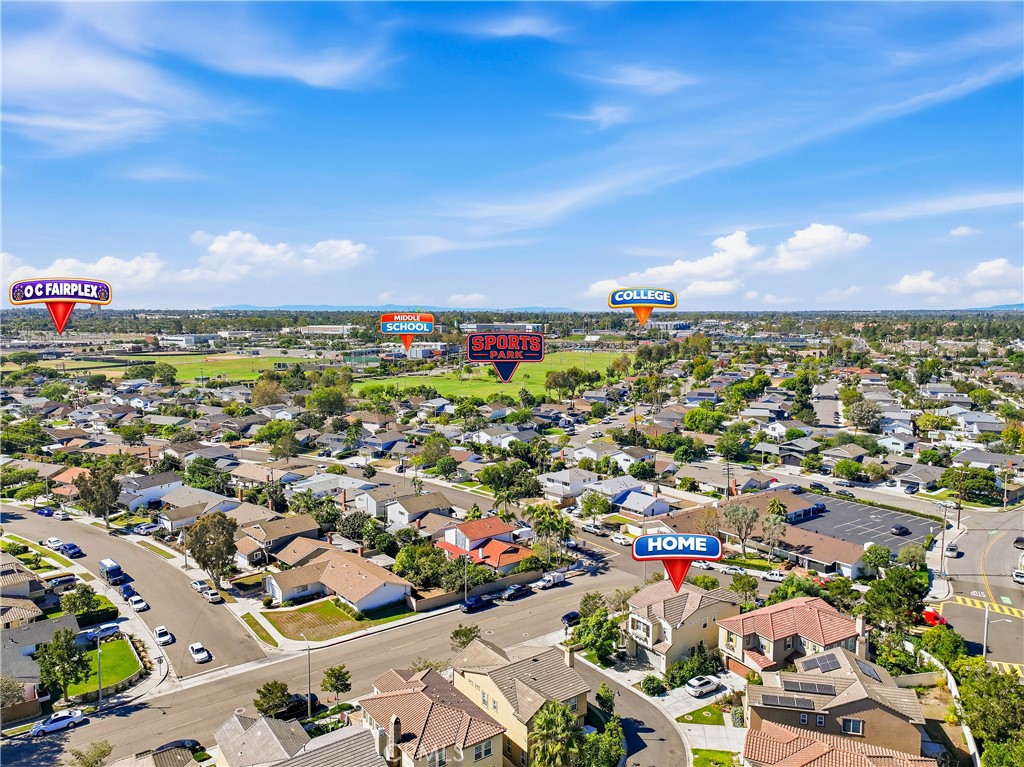 Location of home to OC Fairgrounds, TeWinkle Park, High School and Orange Coast College - 1044 Palmetto, Costa Mesa CA 92626 - photo 44