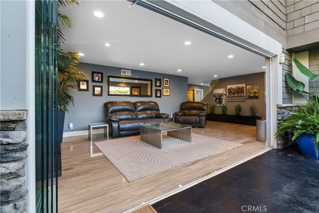 Folding Doors - Backyard to Living Room - 1124 Dennis Drive, Costa Mesa CA 92626 - photo 10