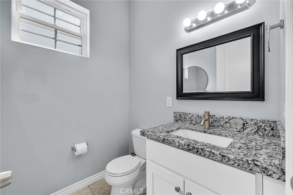 Downstairs Half Bathroom - 1810 Pomona, Costa Mesa CA 92627 - photo 15