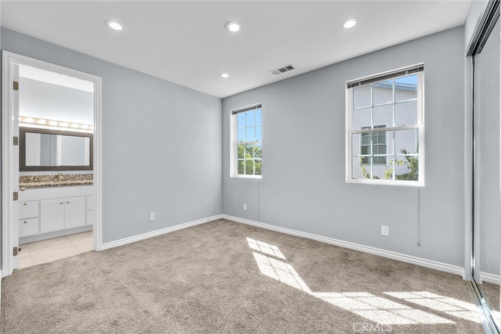 Bedroom #2 with private bathroom - 1810 Pomona, Costa Mesa CA 92627 - photo 22