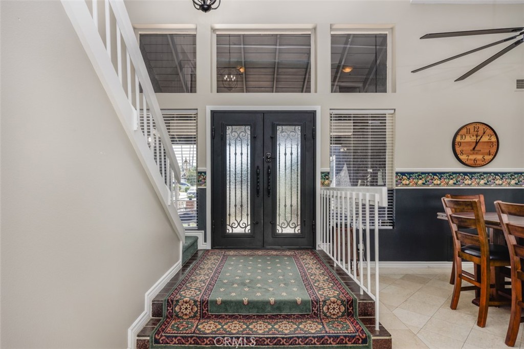 formal entry double door entry foyer - 1828 Kinglet Court, Costa Mesa CA 92626 - photo 8