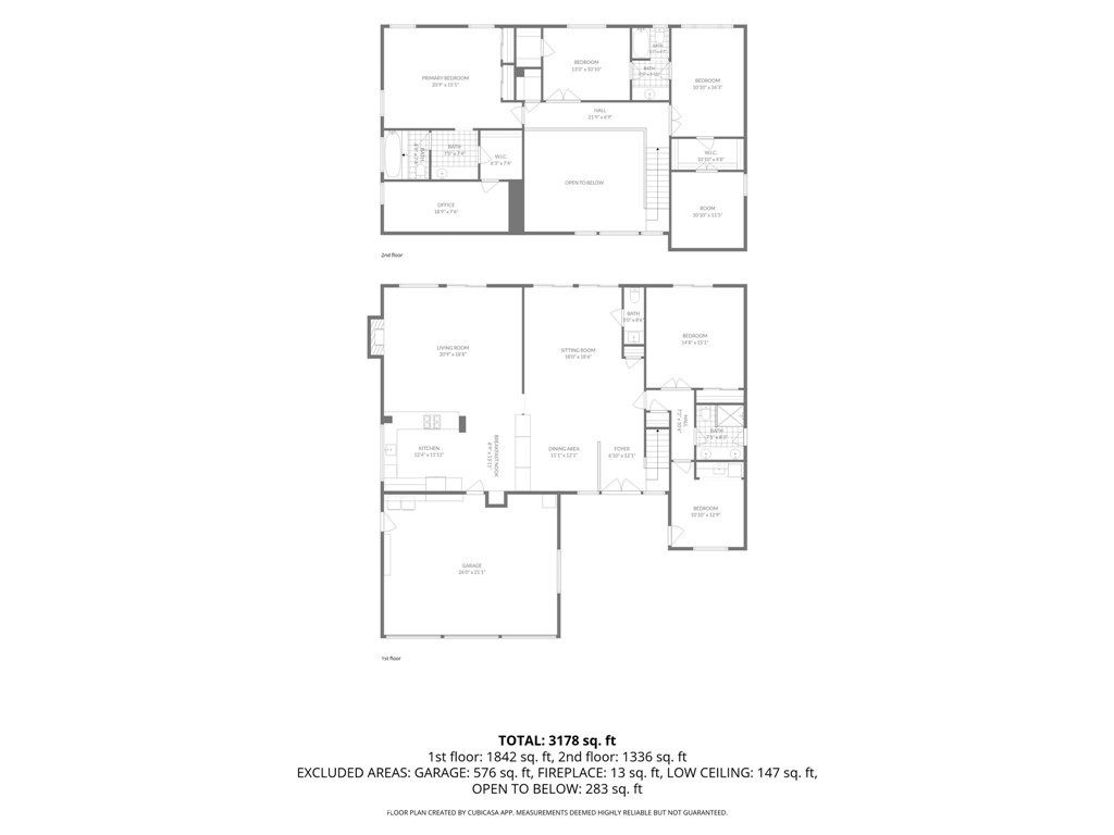 total floor plans with aorox. sq ft - 1828 Kinglet Court, Costa Mesa CA 92626 - photo 46