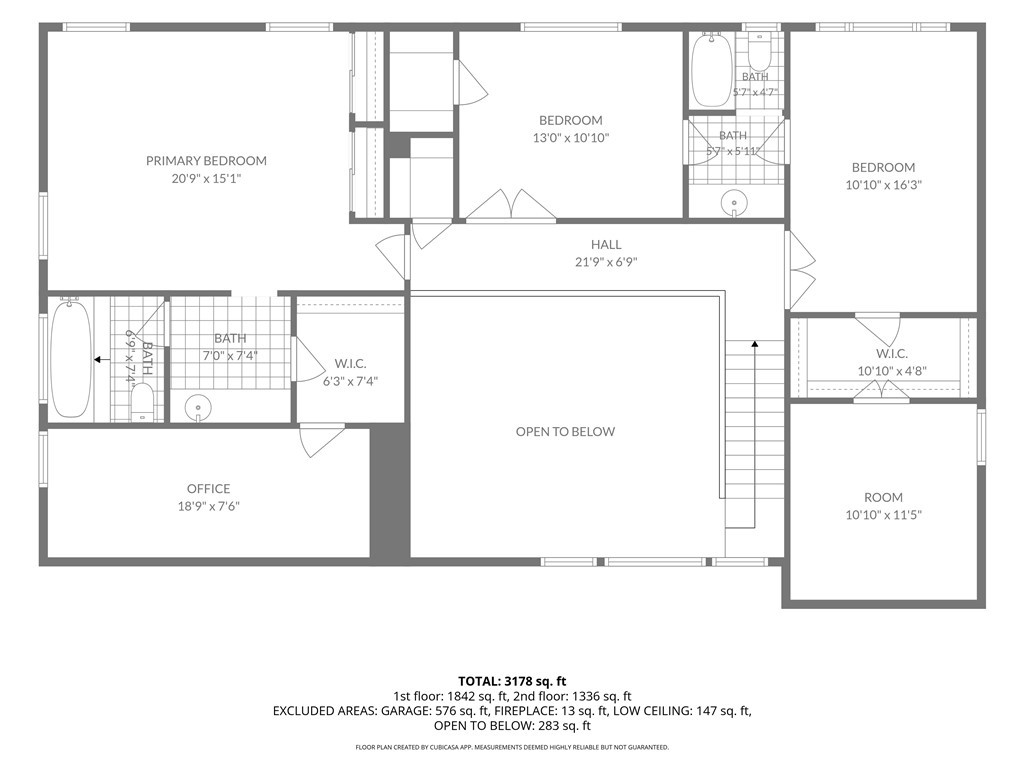 2nd floor plan - 1828 Kinglet Court, Costa Mesa CA 92626 - photo 47