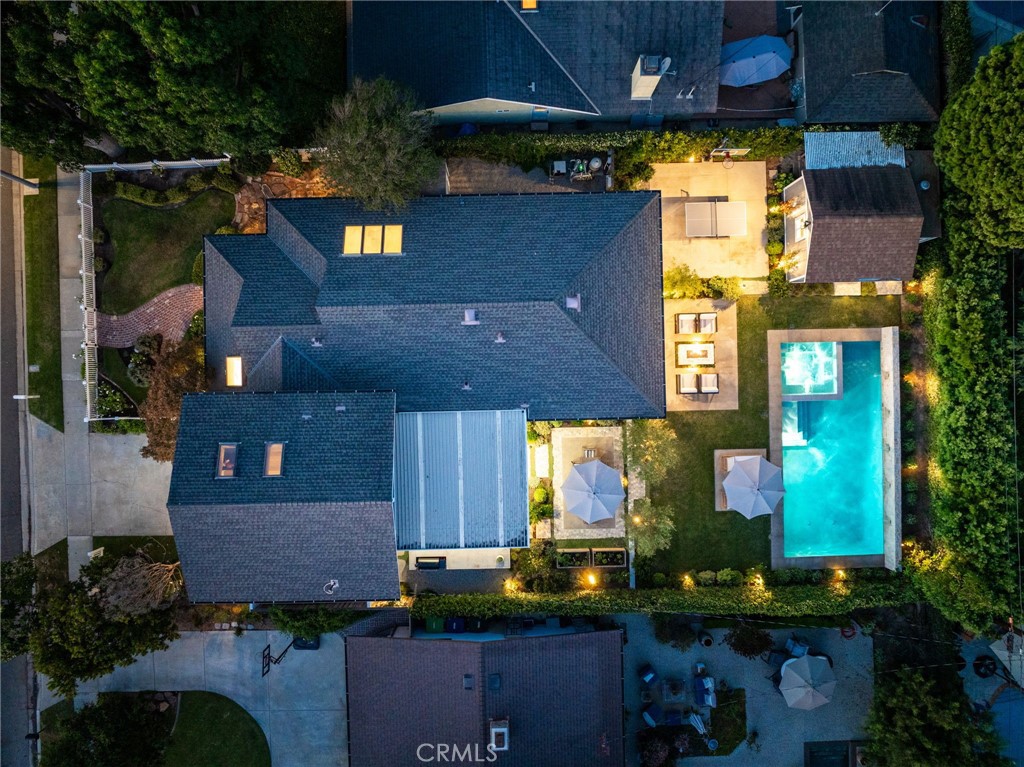Aerial view - 2042 Aliso Avenue, Costa Mesa CA 92627 - photo 1
