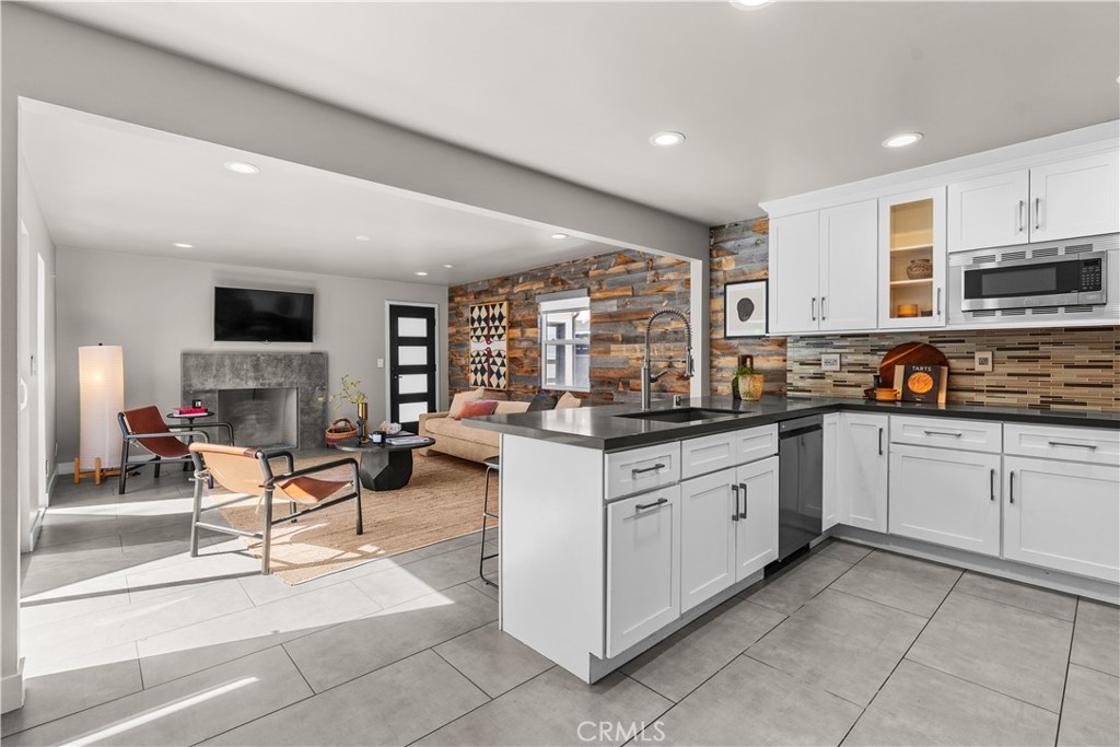 Kitchen looking towards living room. - 2103 Continental, Costa Mesa CA 92627 - photo 3