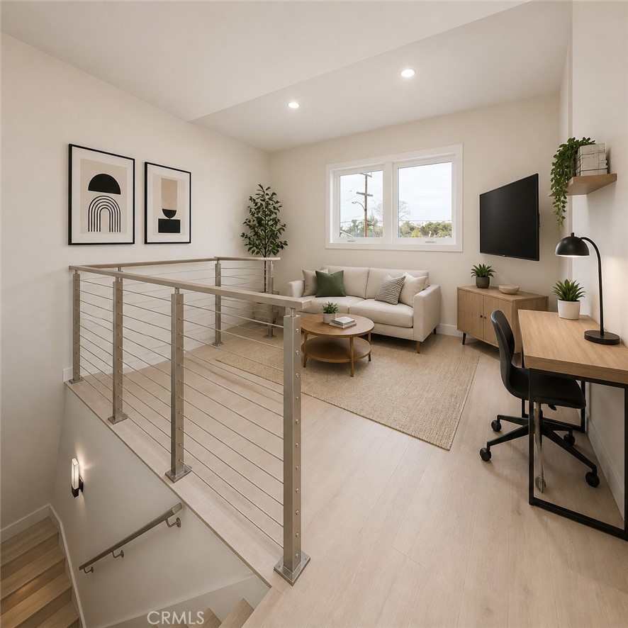 digitally enhanced with furniture - 241 E 19th Street, Costa Mesa CA 92627 - photo 22