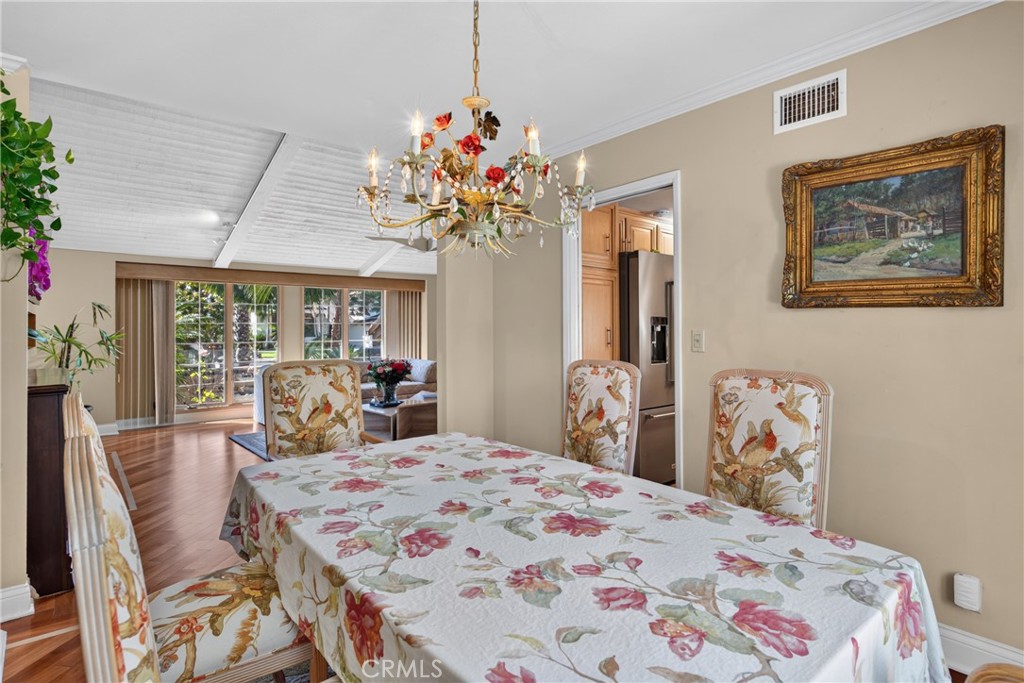 Elegant formal dining room - 2740 Cardinal Drive, Costa Mesa CA 92626 - photo 13