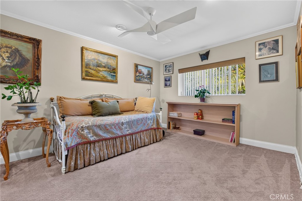 All bedrooms have crown moldings - 2740 Cardinal Drive, Costa Mesa CA 92626 - photo 43