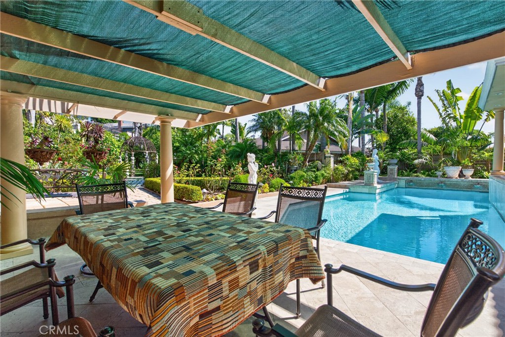 Covered pool area for BBQs - 2740 Cardinal Drive, Costa Mesa CA 92626 - photo 65
