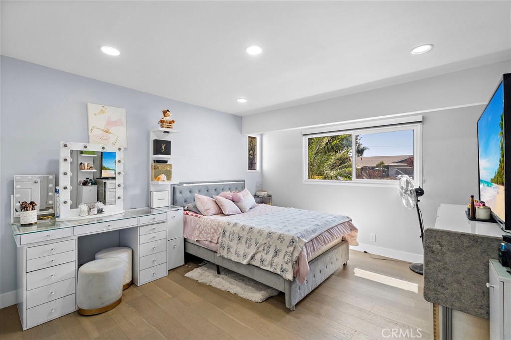 Bedroom 4 is the original primary suite on the first floor - 2750 San Carlos, Costa Mesa CA 92626 - photo 17