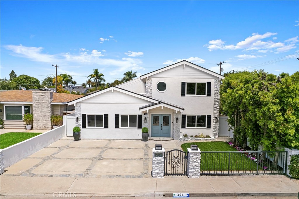 Front of Home with 3 Car Driveway - 394 Magnolia Street, Costa Mesa CA 92627 - photo 5