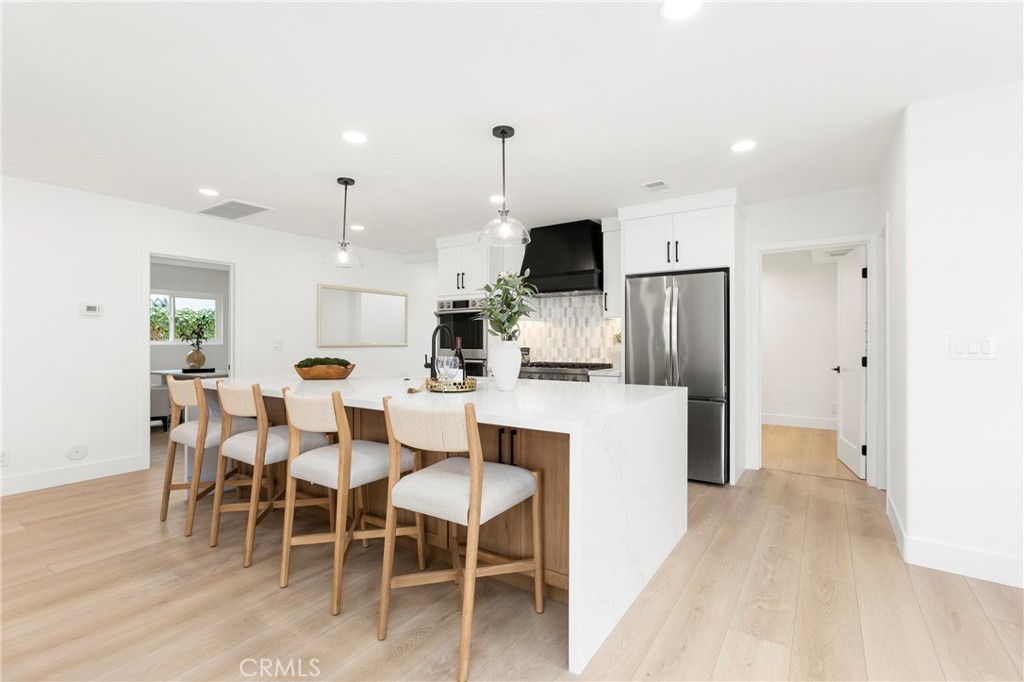 Spectacular Kitchen w/Waterfall Island and Stainless Steel Appliances - 394 Magnolia Street, Costa Mesa CA 92627 - photo 8