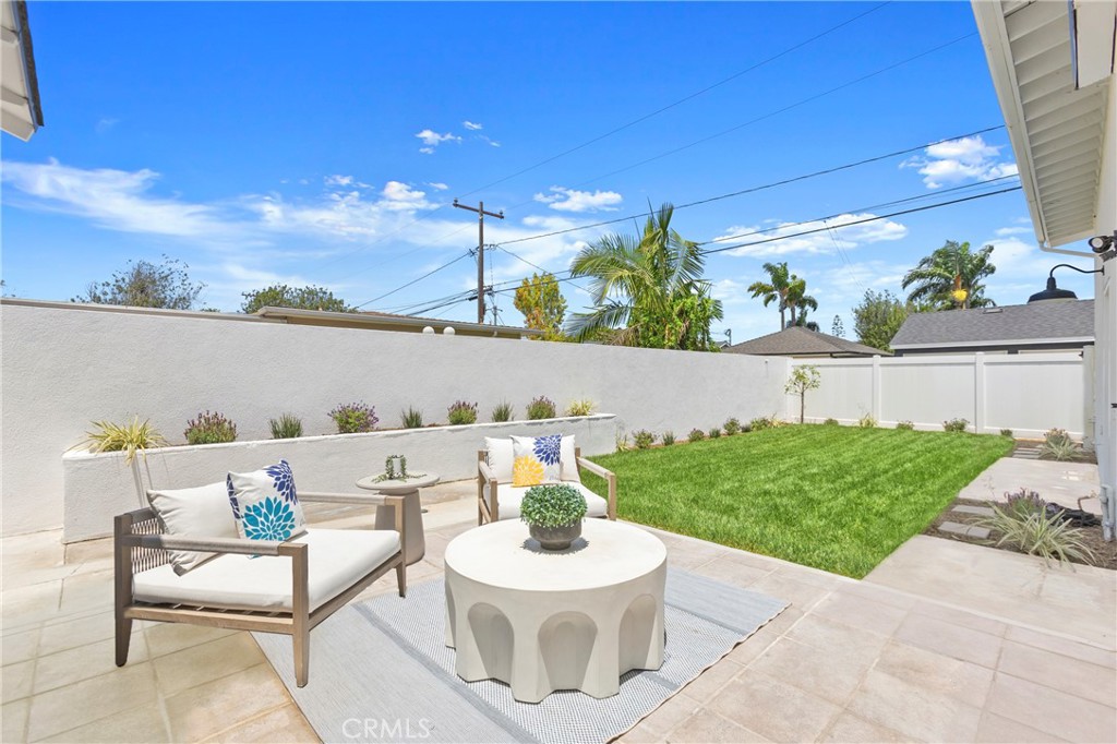 Private Back Yard that leads to Rear 4 Car Garage and Flex Space/Bonus Room - 394 Magnolia Street, Costa Mesa CA 92627 - photo 21