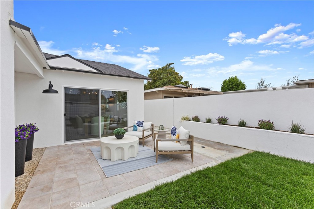 Private Back Yard with Patio Area - 394 Magnolia Street, Costa Mesa CA 92627 - photo 48