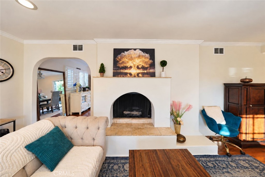 fire place living room - 474 Ogle Street, Costa Mesa CA 92627 - photo 7