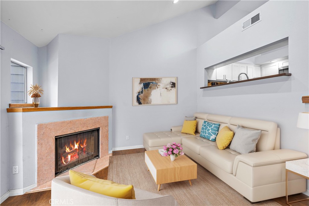 Living Room - Virtually Staged - 781 Grayling, Costa Mesa CA 92626 - photo 1