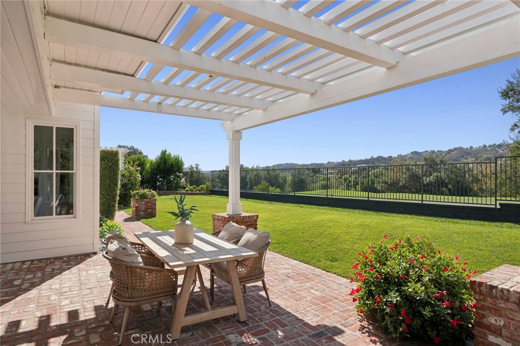 Patio and yard view - 15 Canada Oaks, Coto de Caza CA 92679 - photo 21