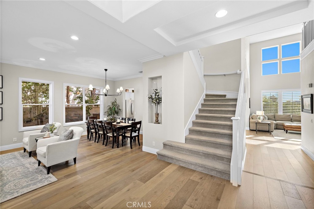 Exquisite wood flooring that is real wood and flawless! The level of care this home has had is remarkable! Formal living - 17 Raleigh Court, Coto de Caza CA 92679 - photo 3